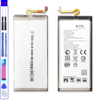 BL-T39 Bateria do LG G7 G7 + G7ThinQ LM G710 ThinQ G710 Q7 + LMQ610 BL T39 Bateria do telefonów komórkowych + darmowe narzędzie 1